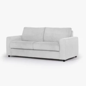 Sofácama Con Herraje Brandon Gris Claro