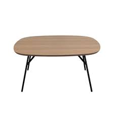 Mesa De Centro Caracas Madera Nogal/ Negro